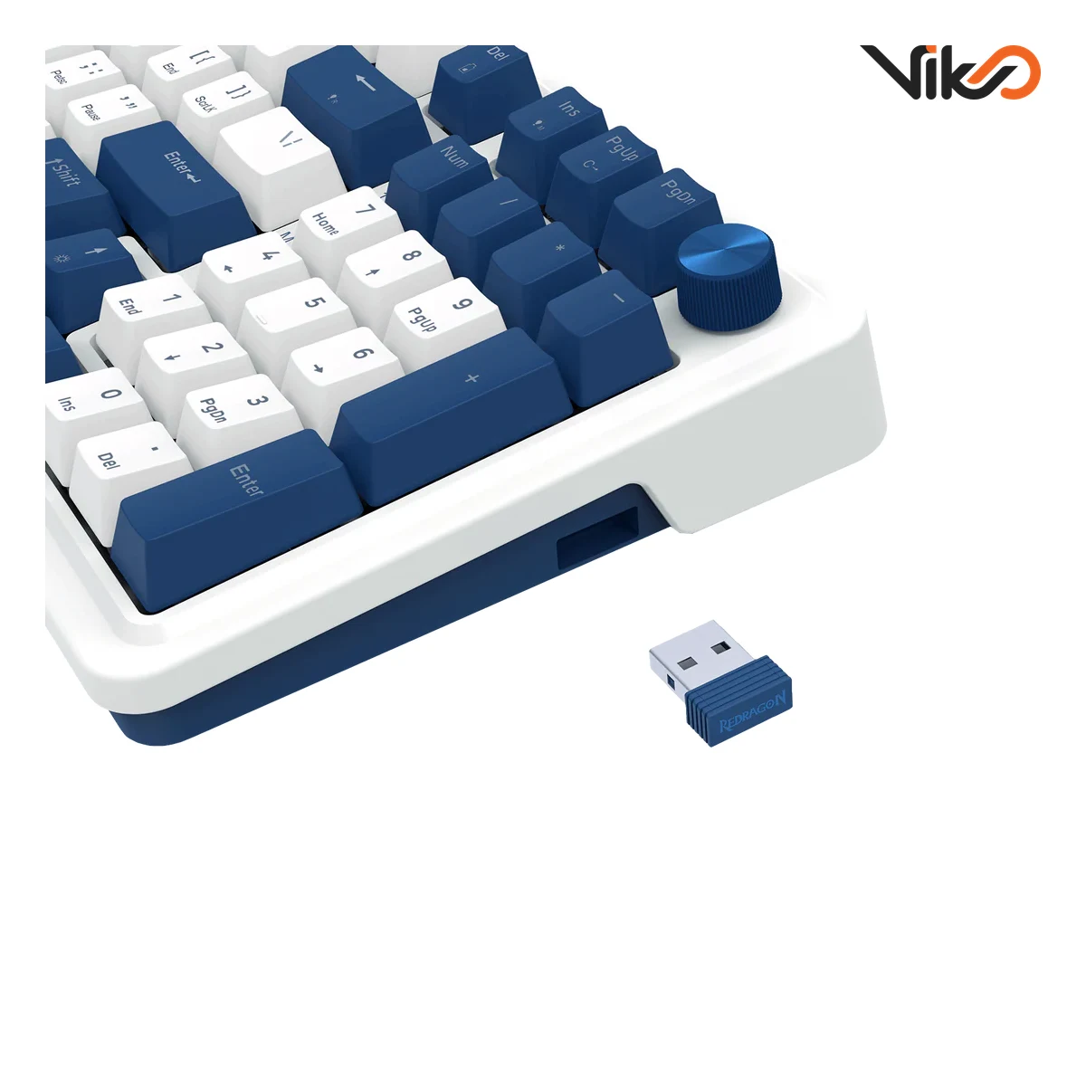 کیبورد بی سیم گیمینگ ردراگون EISA K686 WB PRO RGB