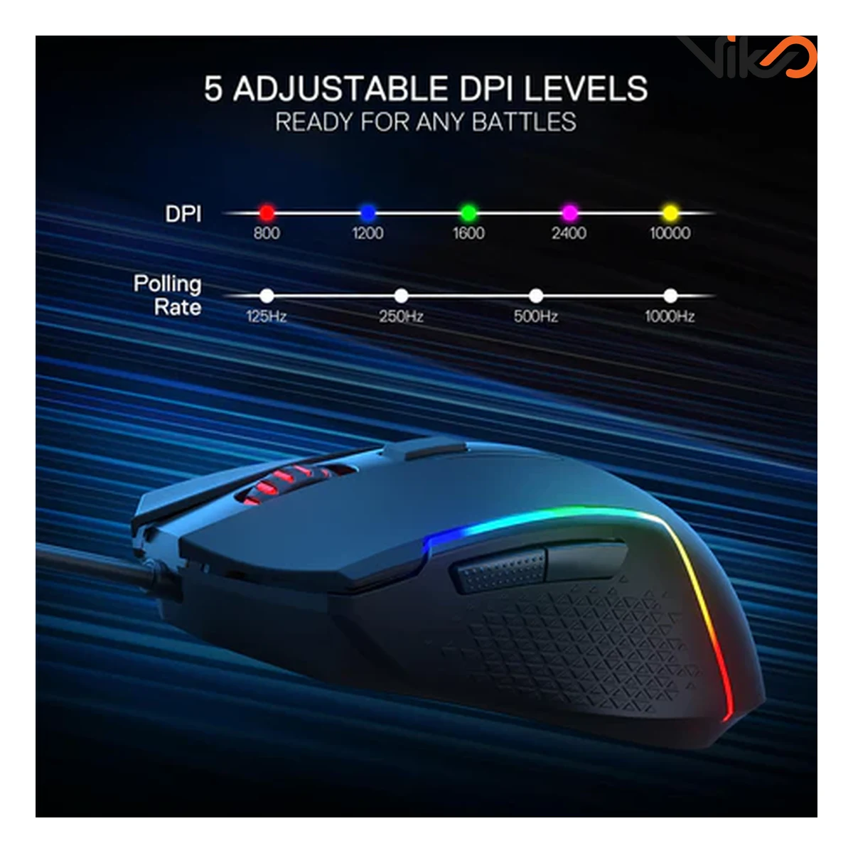 ماوس گیمینگ ردراگون مدل Trient lite M616RGB