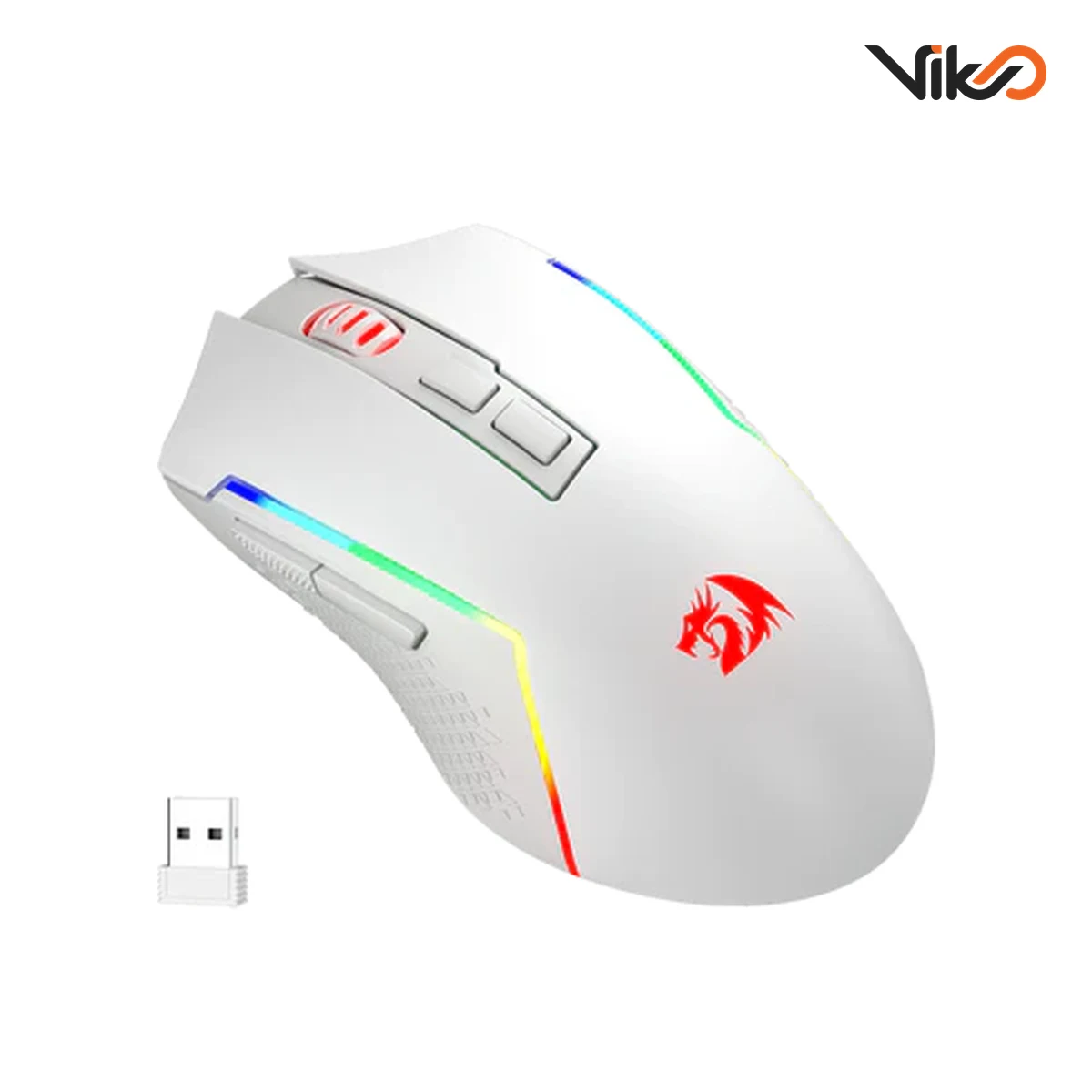 ماوس بی سیم گیمینگ ردراگون مدل Trident Pro M693 RGB