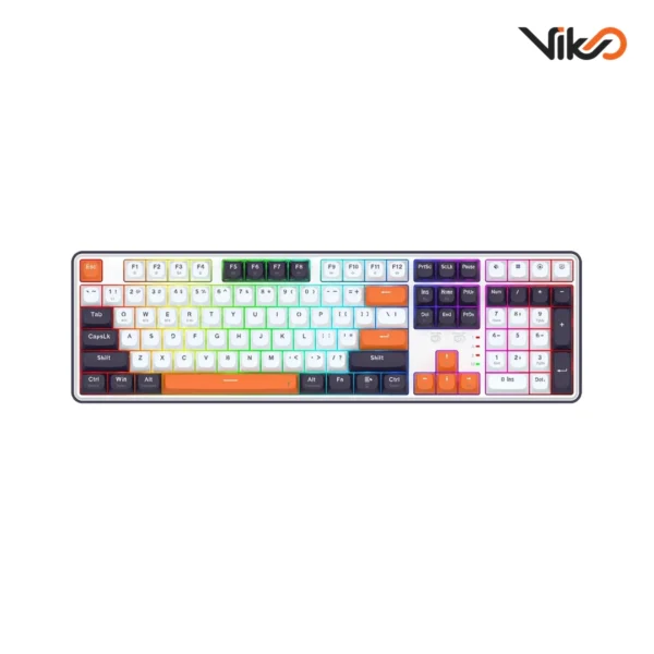 کیبورد بی سیم گیمینگ ردراگون WYVERN K689 WBO PRO RGB