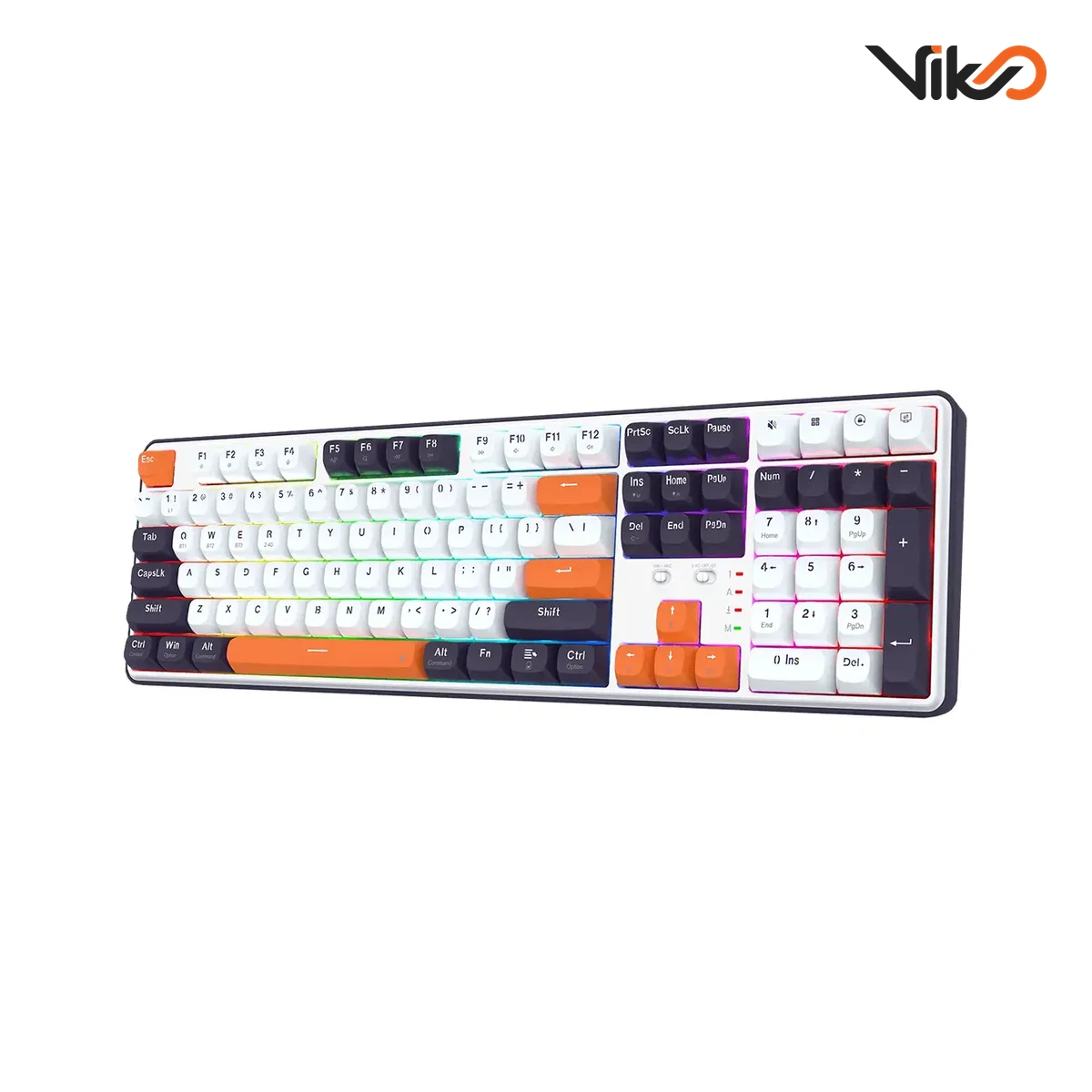 کیبورد بی سیم گیمینگ ردراگون WYVERN K689 WBO PRO RGB