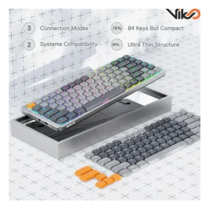 کیبورد بی سیم گیمینگ ردراگون مدل K652 Pro RGB