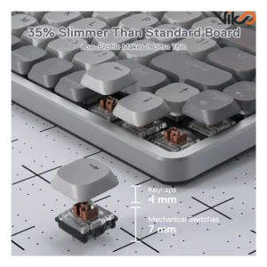 کیبورد بی سیم گیمینگ ردراگون مدل K652 Pro RGB