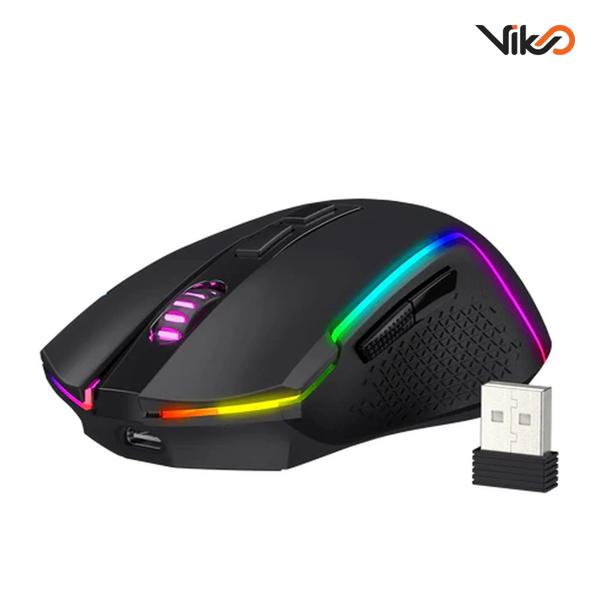 ماوس بی سیم گیمینگ ردراگون مدل Trident Pro M693 RGB