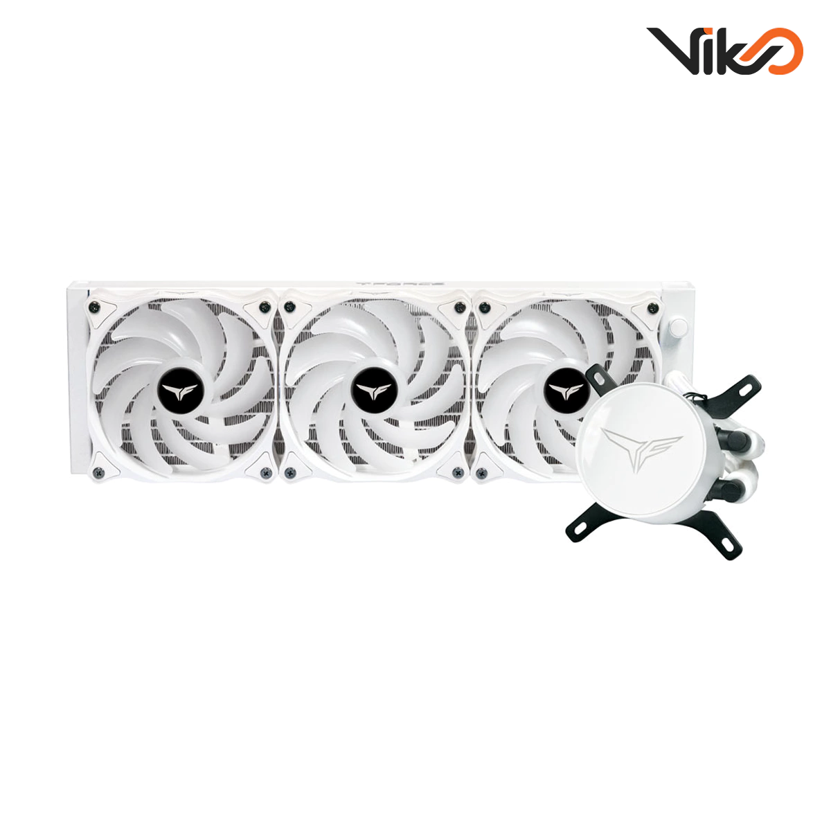 خنک کننده مایع پردازنده تیم گروپ مدل SIREN GD360E White (2)