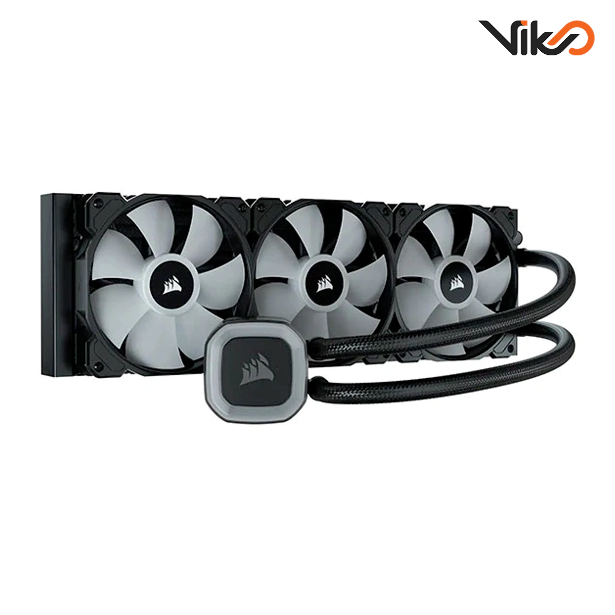 خنک کننده مایع پردازنده کورسیر مدل H150 RGB 360mm (2)