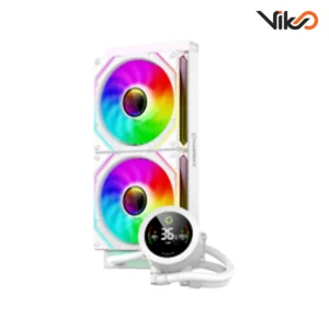 خنک کننده مایع پردازنده گیم مکس مدل IceBurg 240 Digital White