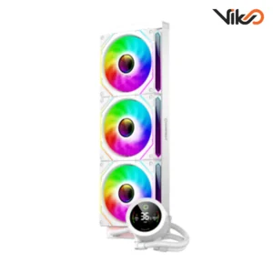 خنک کننده مایع پردازنده گیم مکس مدل IceBurg 360 Digital White