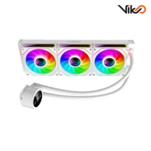 خنک کننده مایع پردازنده گیم مکس مدل IceBurg 360 Digital White (2)