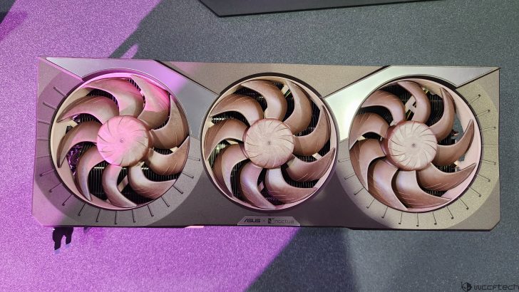 رونمایی ایسوس از بی‌صداترین کارت گرافیک جهان RTX 5080 Noctua