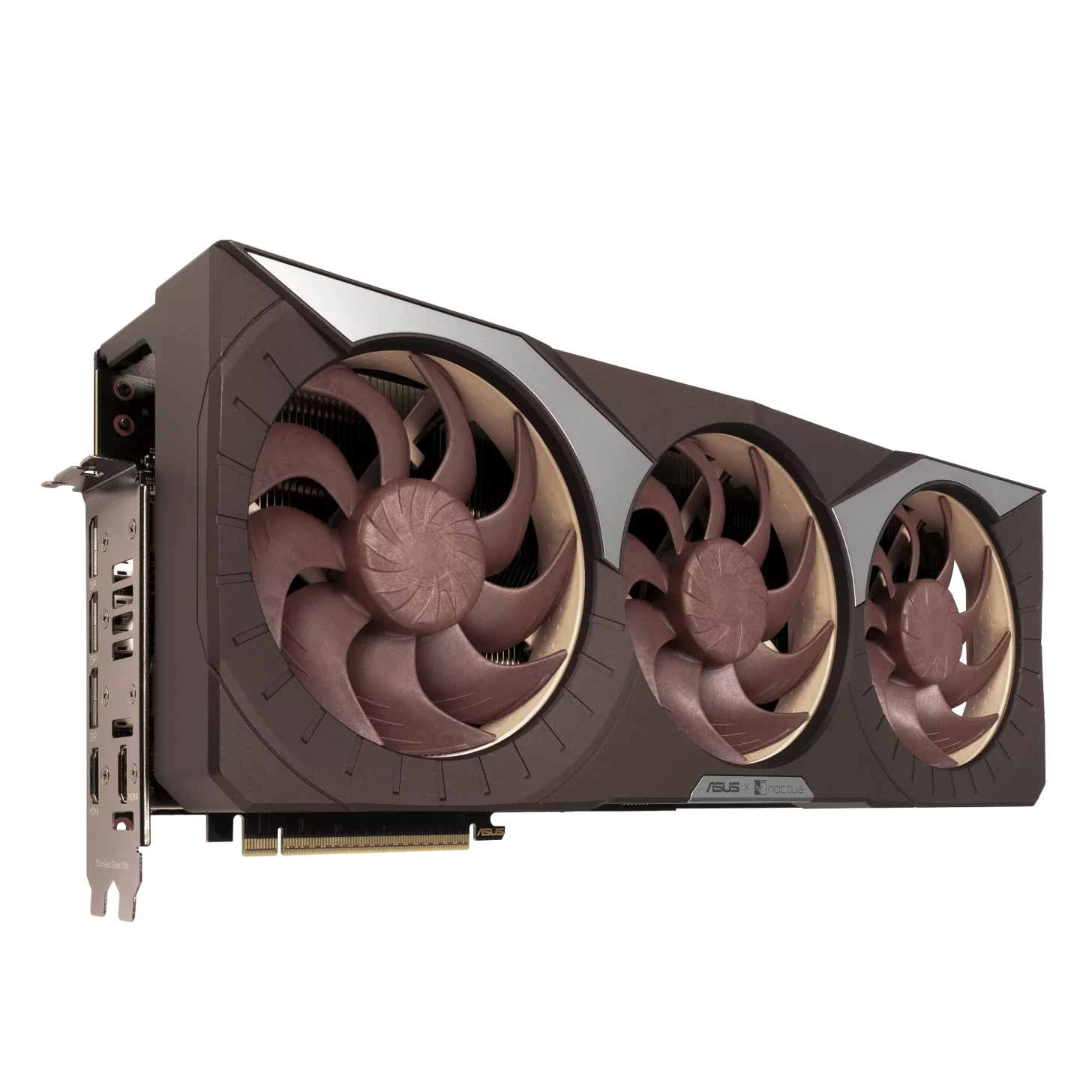 رونمایی ایسوس از بی‌صداترین کارت گرافیک جهان RTX 5080 Noctua