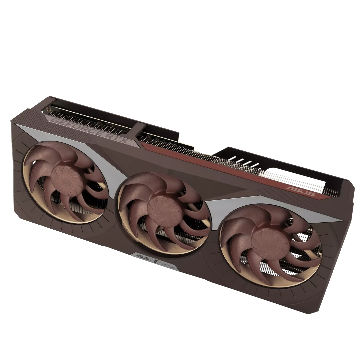 رونمایی ایسوس از بی‌صداترین کارت گرافیک جهان RTX 5080 Noctua