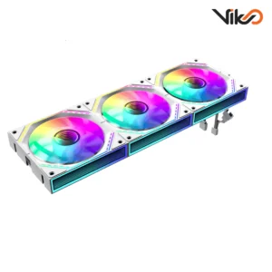 فن کیس گیم مکس مدل FN12A-S3I White بسته سه عددی