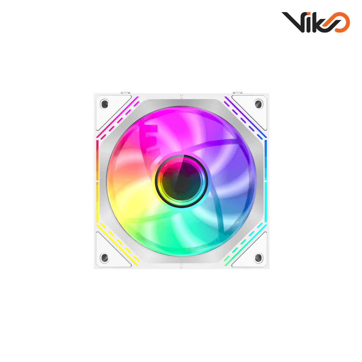 فن کیس گیم مکس مدل FN12A-S3I White بسته سه عددی (4)