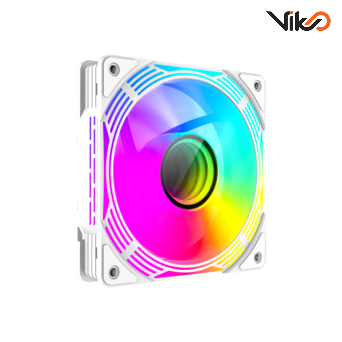 فن کیس گیم مکس مدل KF300 White بسته سه عددی (3)
