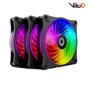 فن کیس گیم مکس مدل RL300 بسته سه عددی