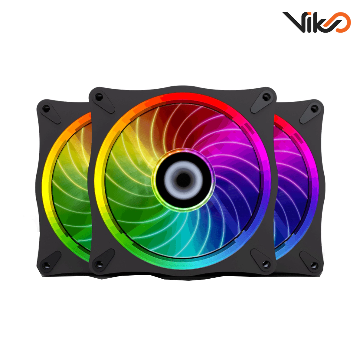 فن کیس گیم مکس مدل RL300 بسته سه عددی (2)