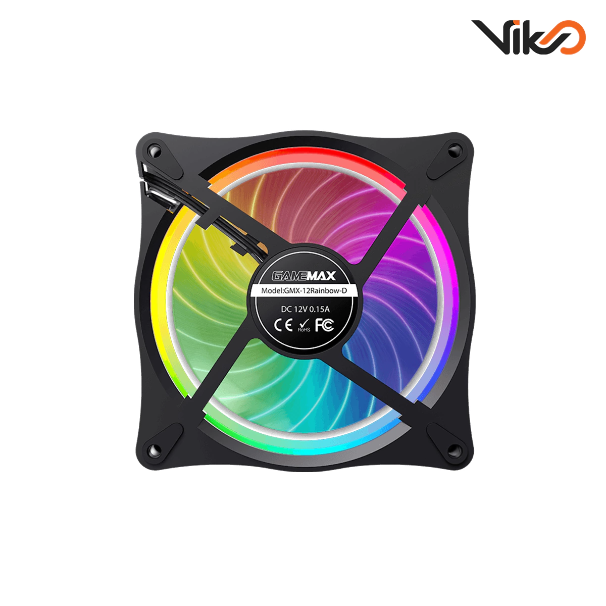 فن کیس گیم مکس مدل RL300 بسته سه عددی (4)