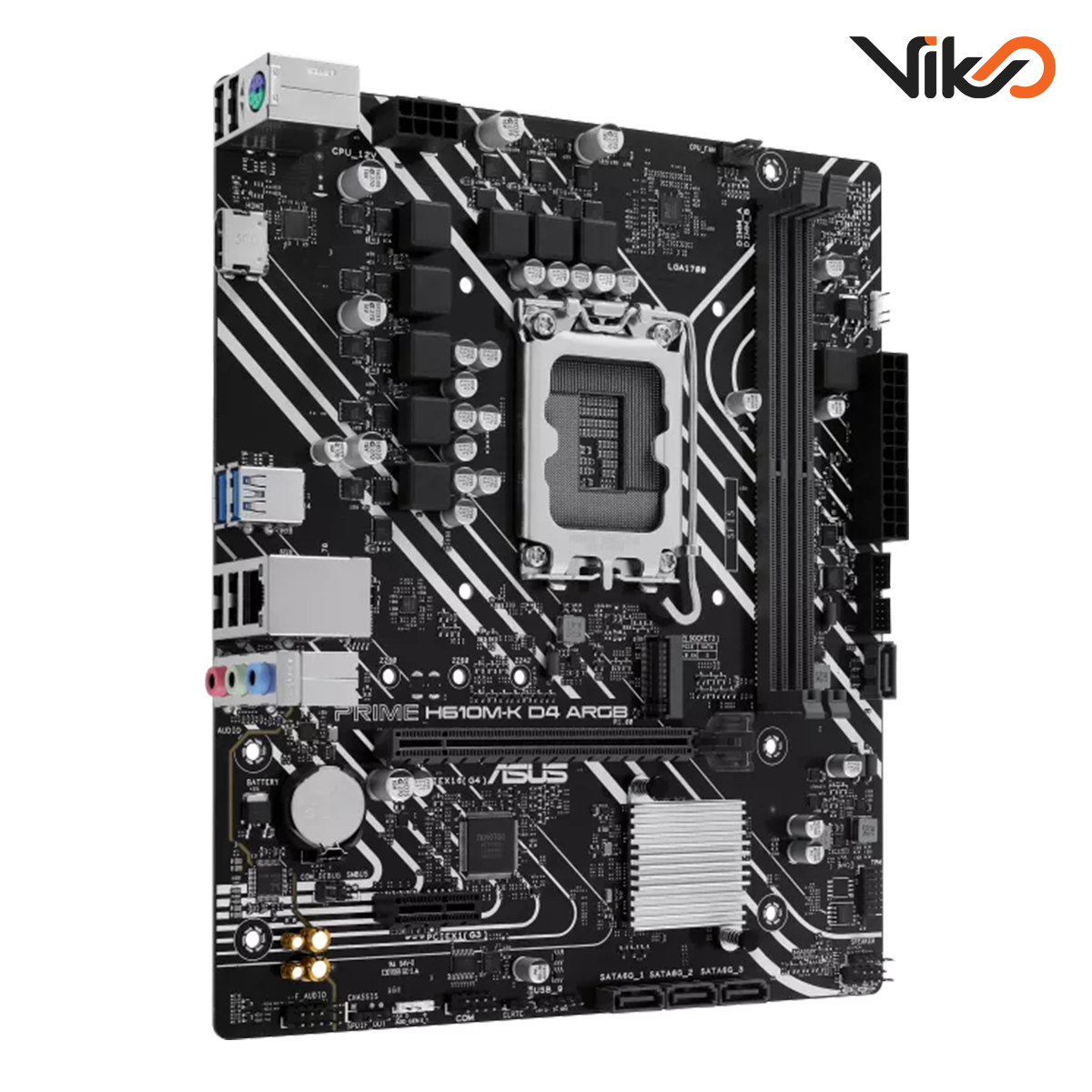 مادربرد ایسوس مدل PRIME H610M-K D4 ARGB
