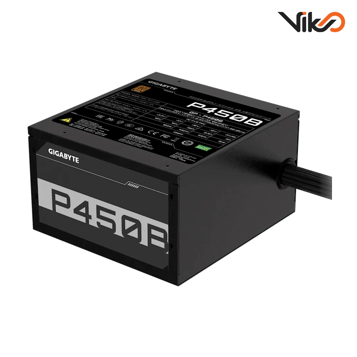 منبع تغذیه کامپیوتر گیگابایت مدل P450B (3)