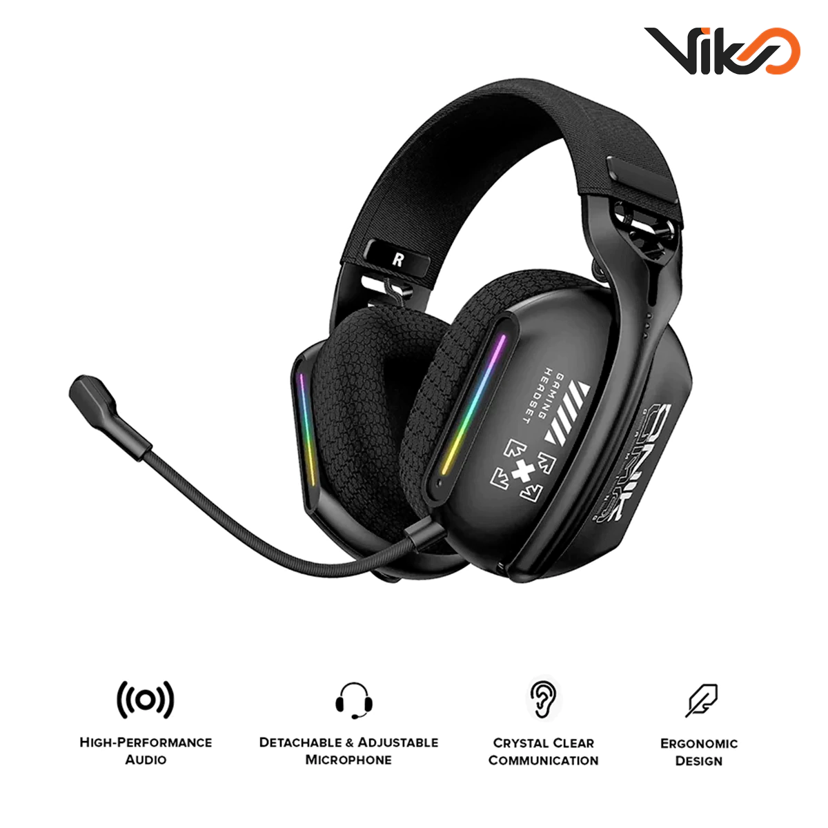 هدست بی سیم گیمینگ اونیکوما مدل GT808 (3)