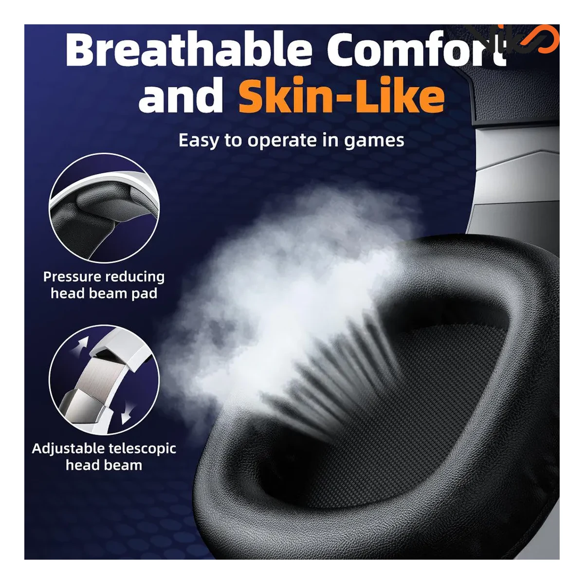 هدست بی سیم گیمینگ اونیکوما مدل GT806