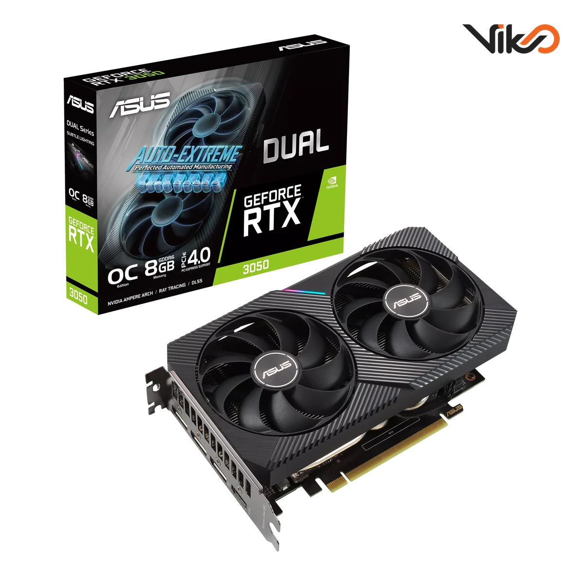 کارت گرافیک ایسوس مدل Dual GeForce RTX 3050 OC Edition 8GB