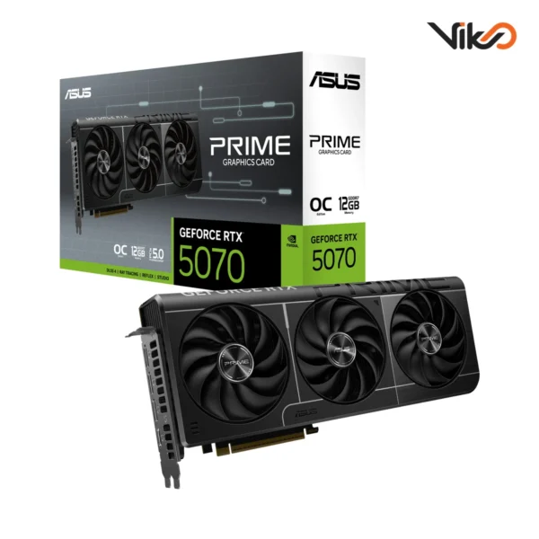 کارت گرافیک ایسوس مدل PRIME GeForce RTX 5070 12GB GDDR7 OC Edition
