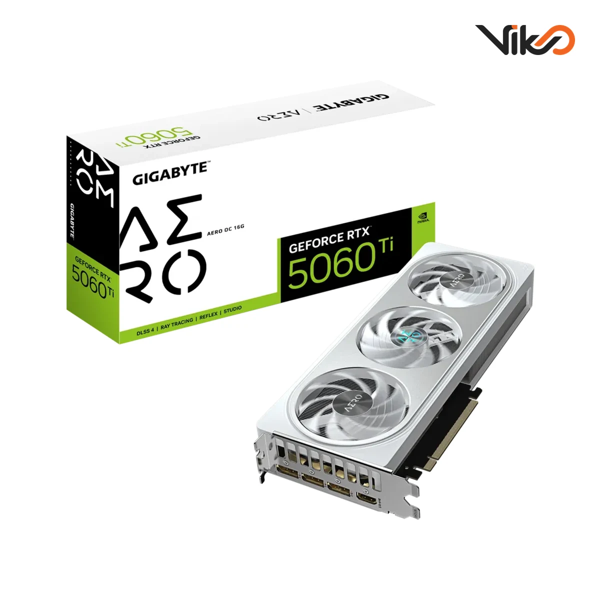 کارت گرافیک گیگابایت مدل GeForce RTX 5060 Ti AERO OC 16G