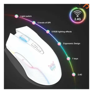 ماوس بی سیم گیمینگ اونیکوما مدل CW905