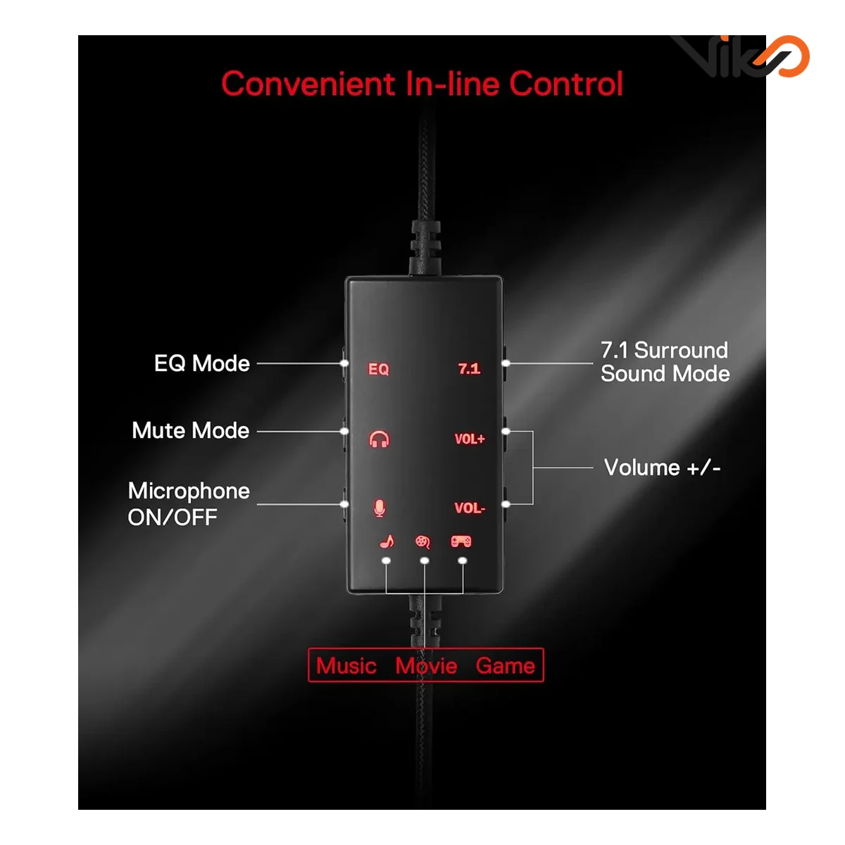 هدست گیمینگ ردراگون مدل AUROA H376