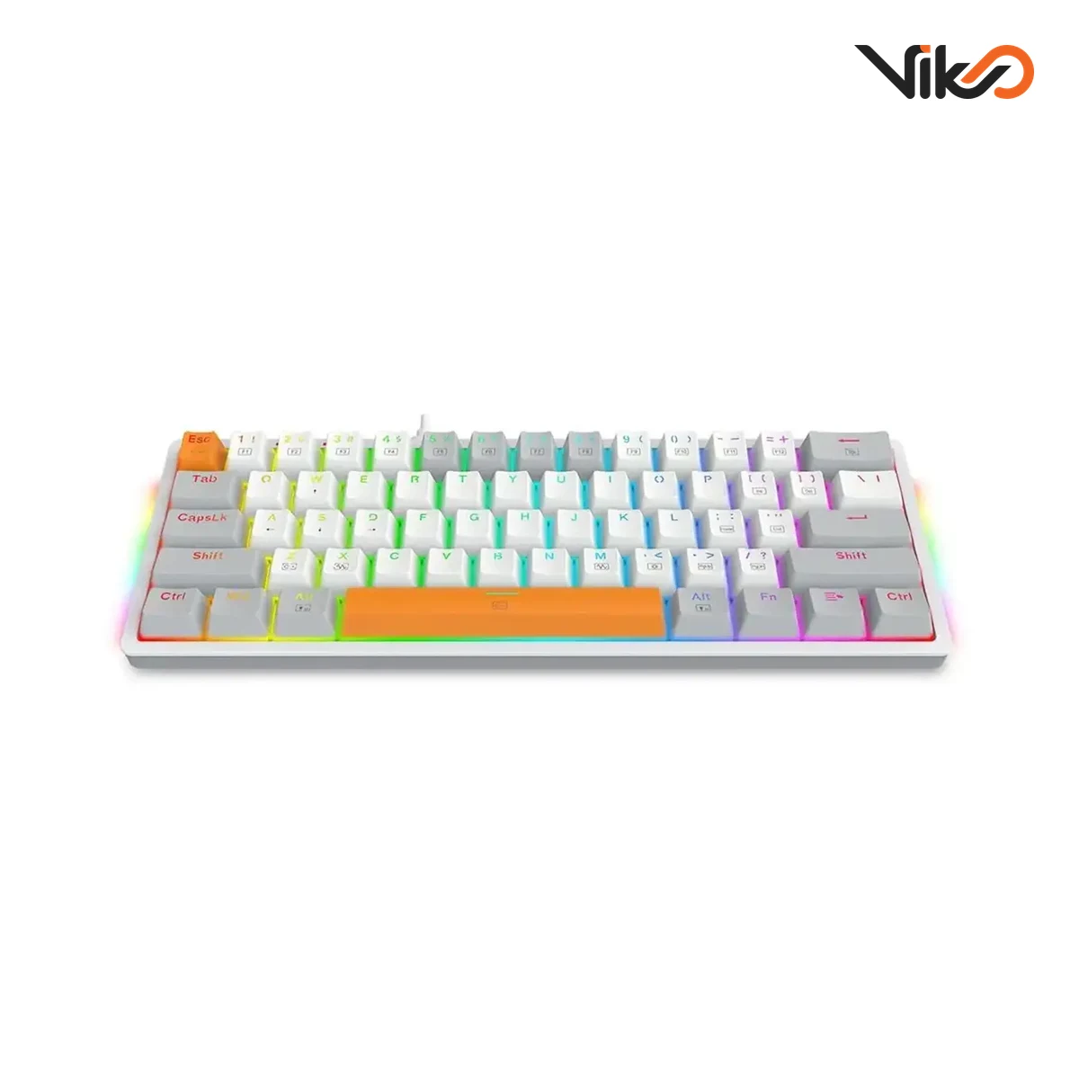 کیبورد گیمینگ ردراگون مدل Akali K642 RGB