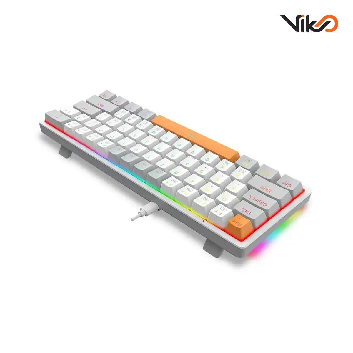 کیبورد گیمینگ ردراگون مدل Akali K642 RGB