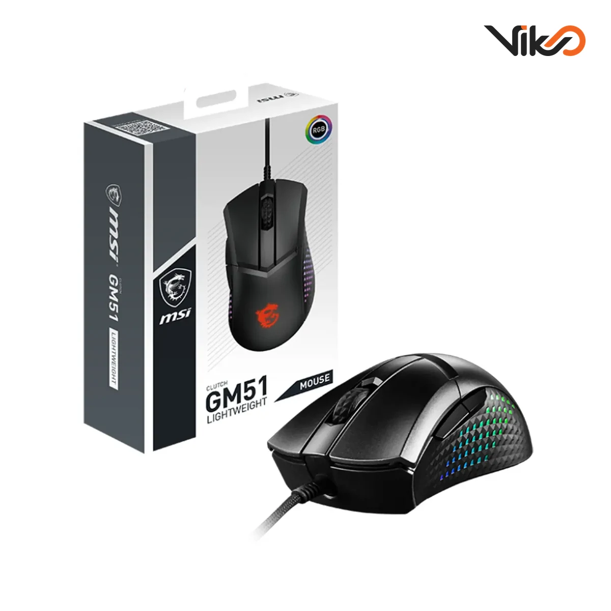 موس گیمینگ ام اس آی مدل CLUTCH GM51