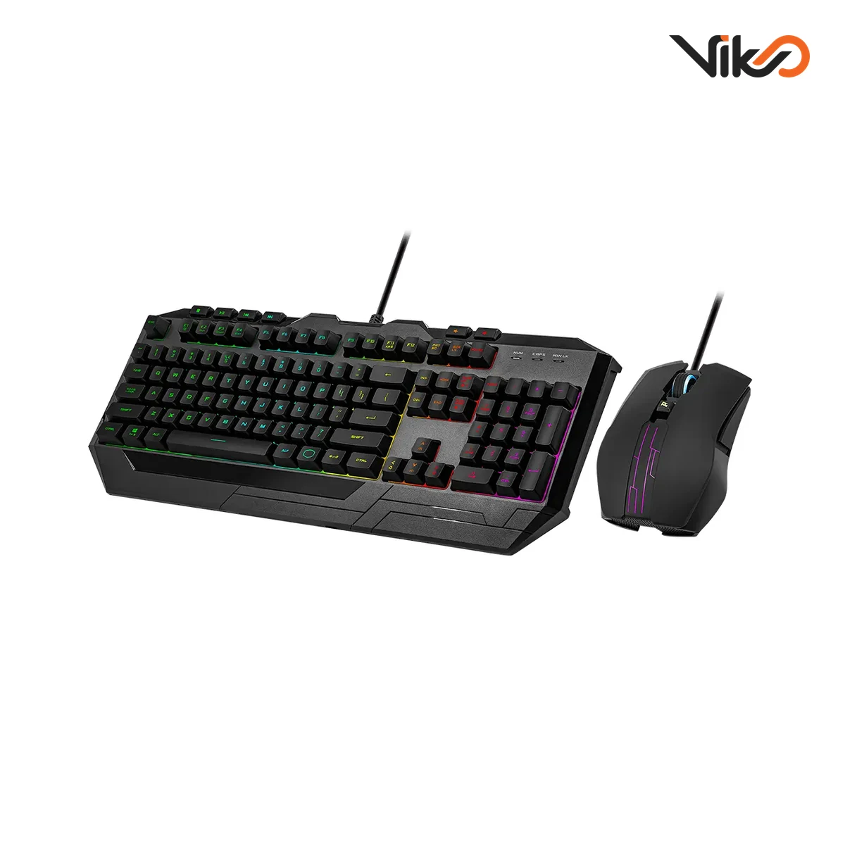 کیبورد و ماوس گیمینگ کولر مستر مدل DEVASTATOR 3