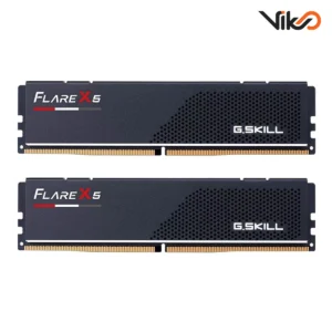 رم کامپیوتر DDR5 دو کاناله 6000 مگاهرتز CL36 جی اسکیل مدل Flare X5 ظرفیت 32 گیگابایت