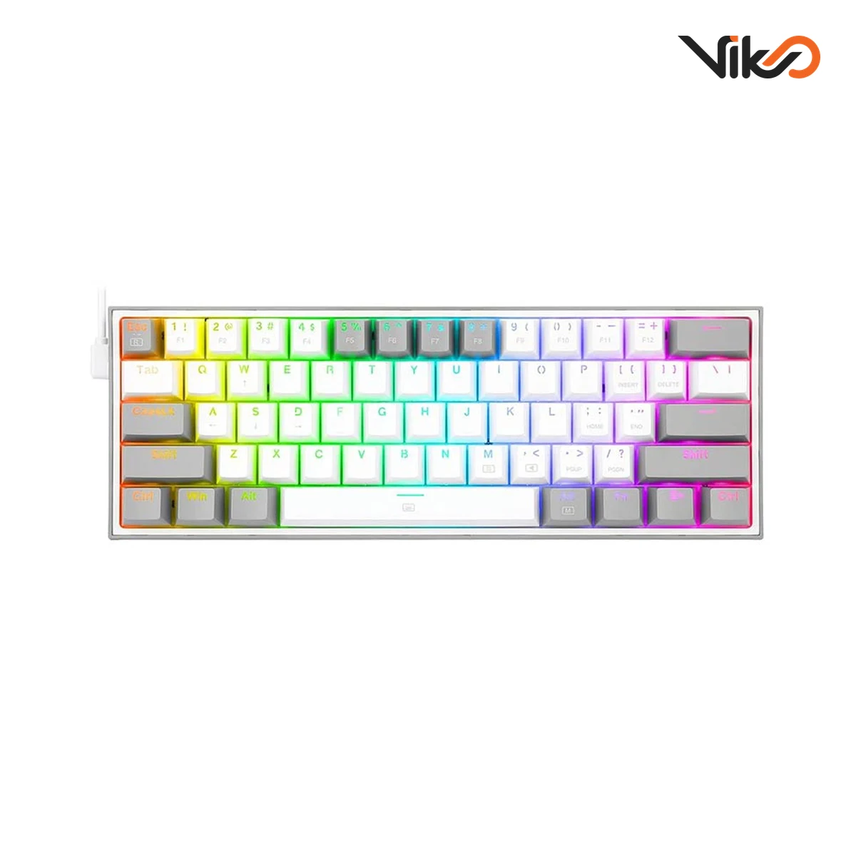 کیبورد گیمینگ ردراگون مدل FIZZ K617 RGB