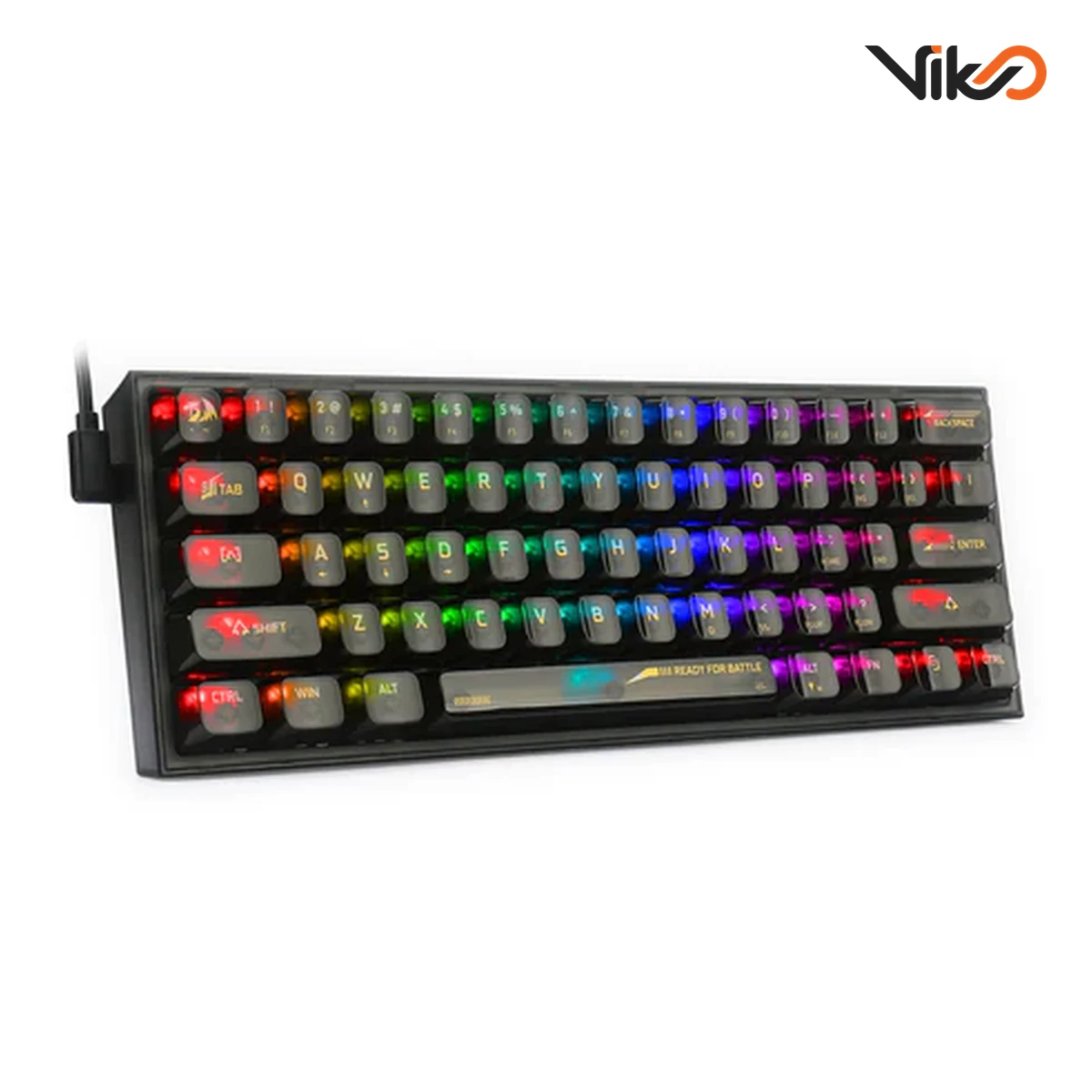 کیبورد گیمینگ ردراگون مدل K617CTB RGB