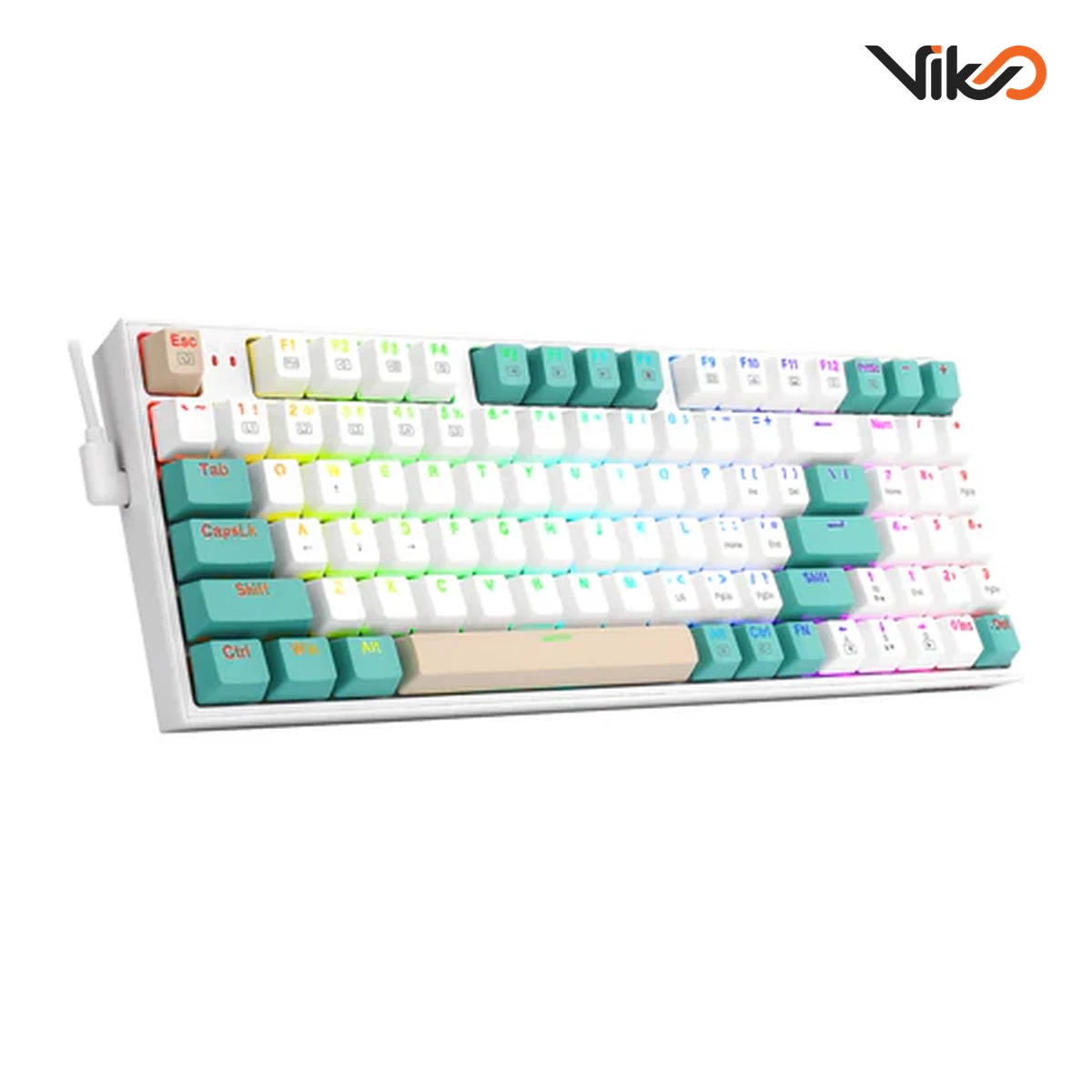 کیبورد گیمینگ ردراگون مدل KITAVA K636WGC RGB