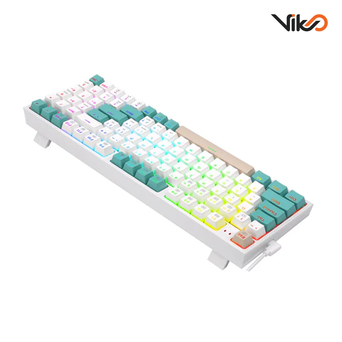 کیبورد گیمینگ ردراگون مدل KITAVA K636WGC RGB