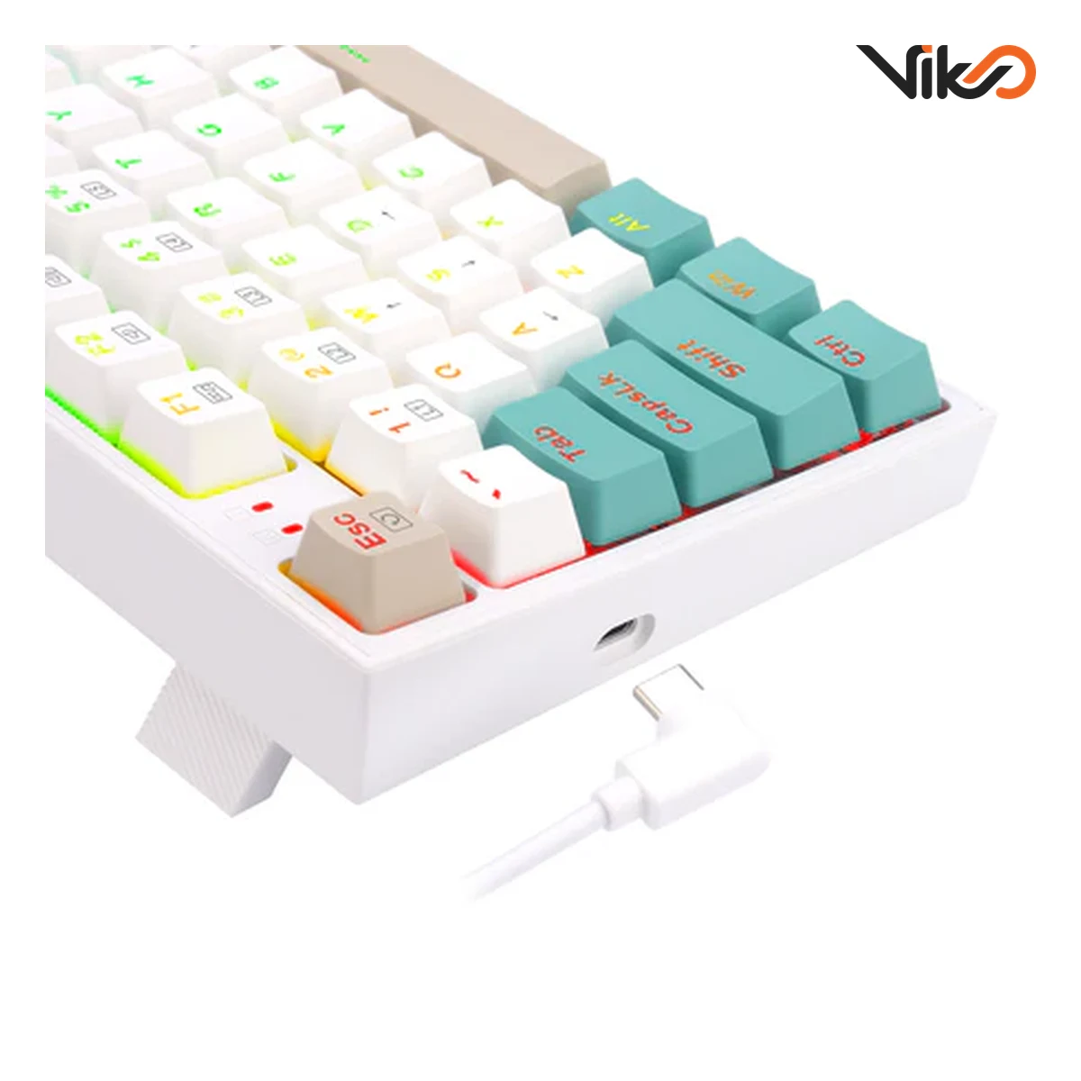 کیبورد گیمینگ ردراگون مدل KITAVA K636WGC RGB