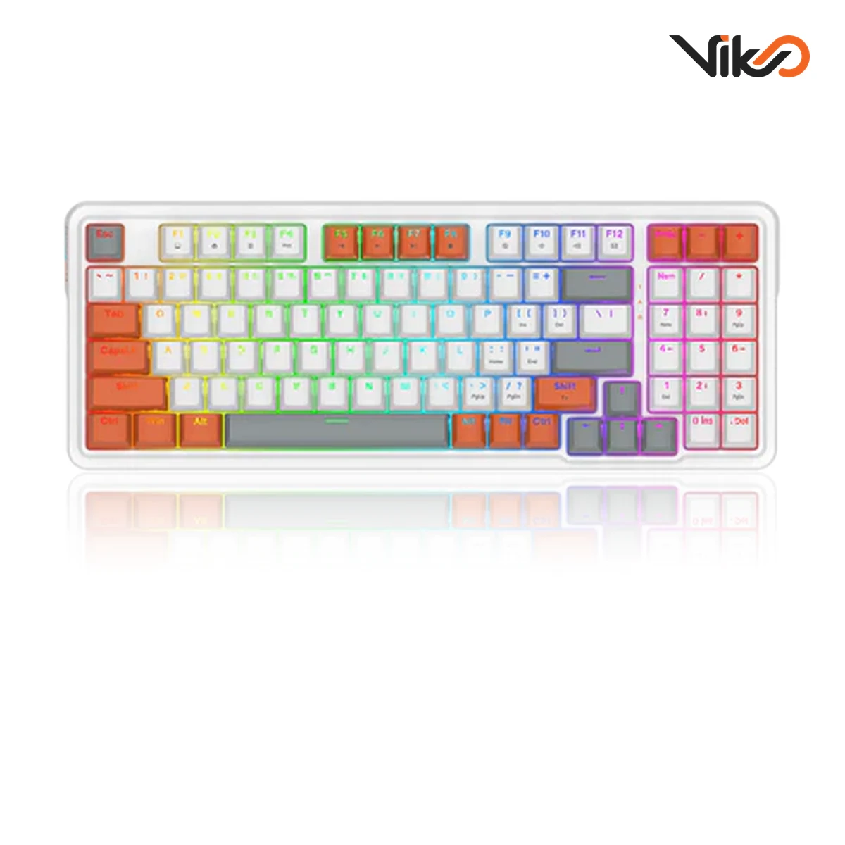 کیبورد گیمینگ ردراگون مدل Gloria K664 WOG RGB