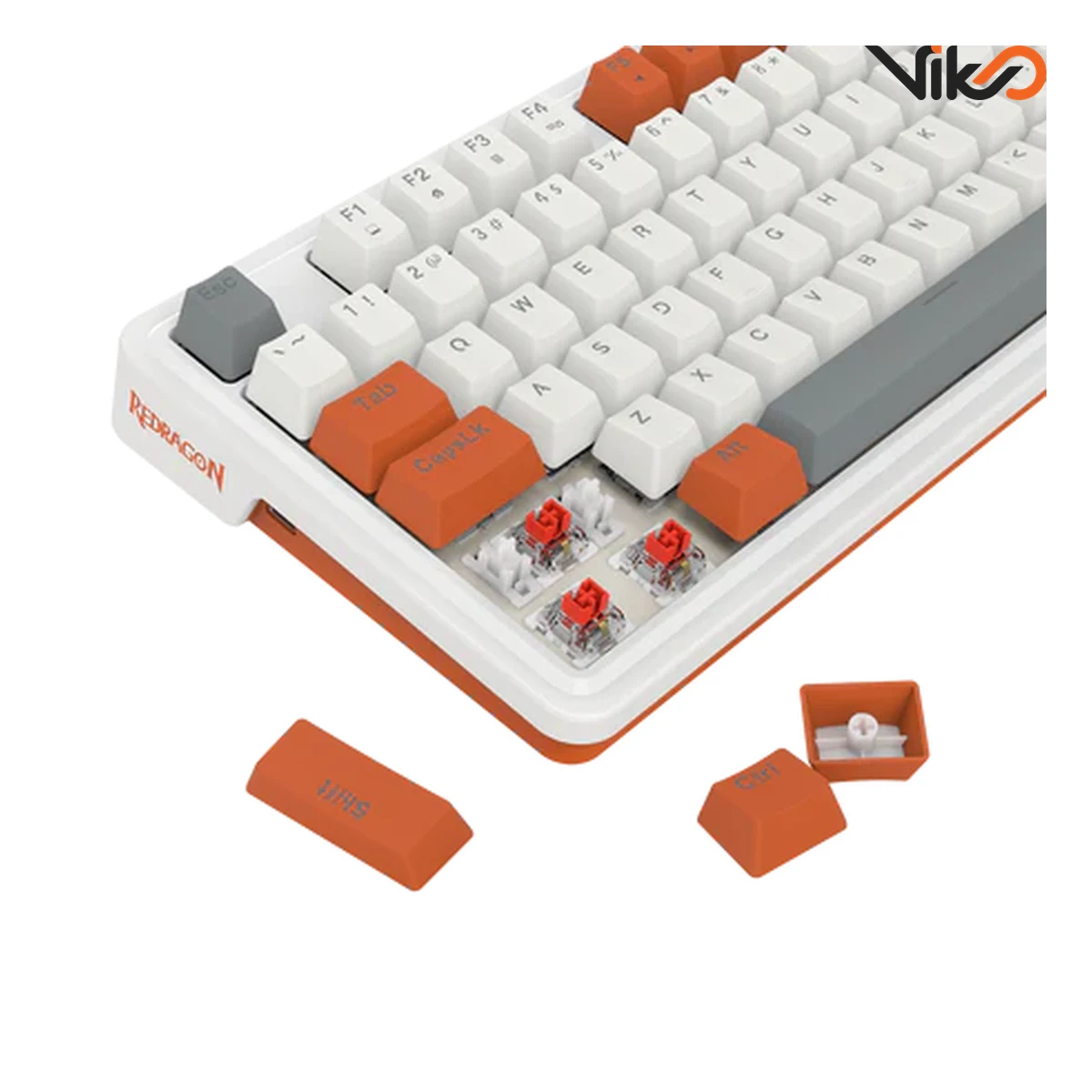 کیبورد گیمینگ ردراگون مدل Gloria K664 WOG RGB