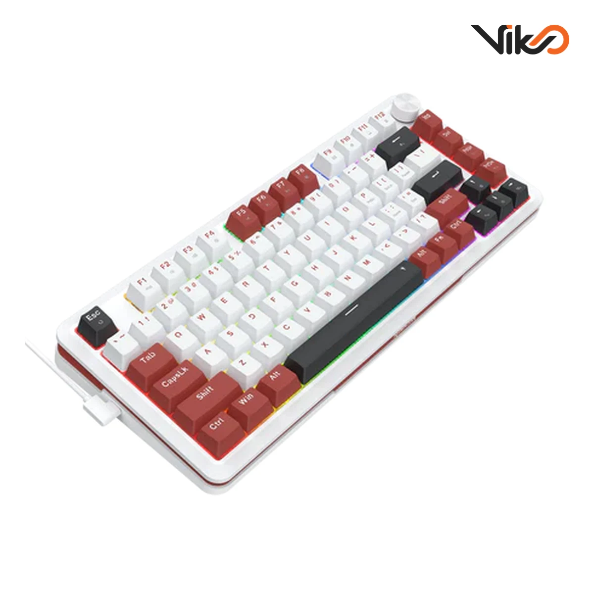 کیبورد گیمینگ ردراگون مدل STORMHUNTER K721WRB RGB