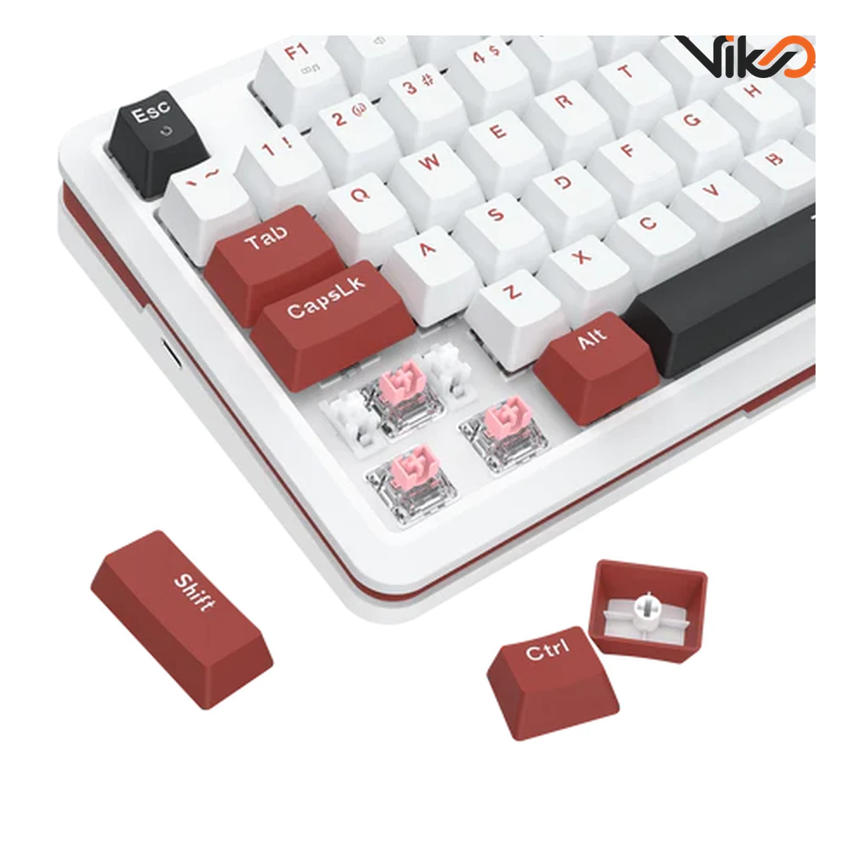 کیبورد گیمینگ ردراگون مدل STORMHUNTER K721WRB RGB