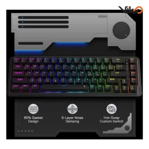 کیبورد گیمینگ ردراگون مدل NOVA K709 RGB