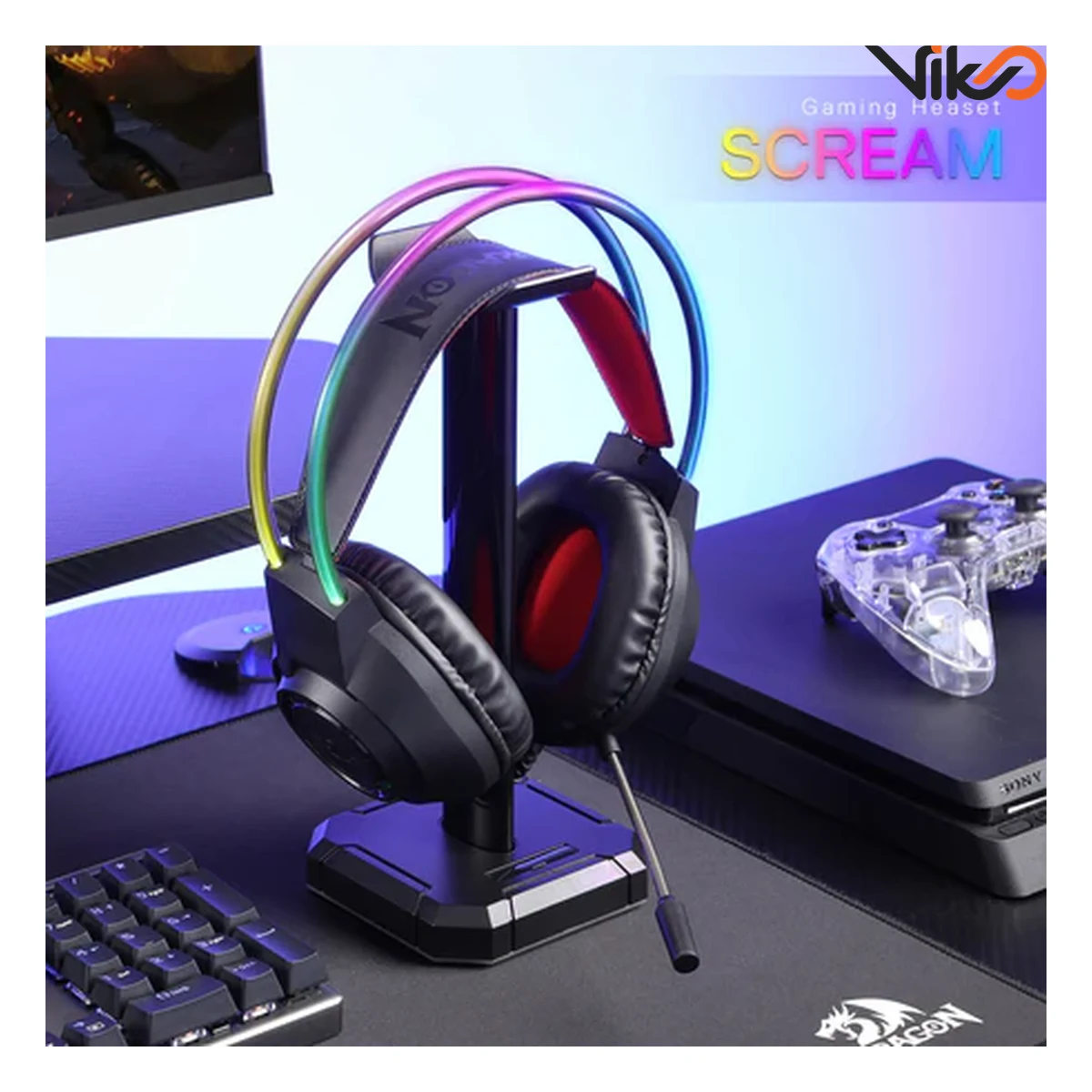 هدست گیمینگ ردراگون مدل SCREAM H231