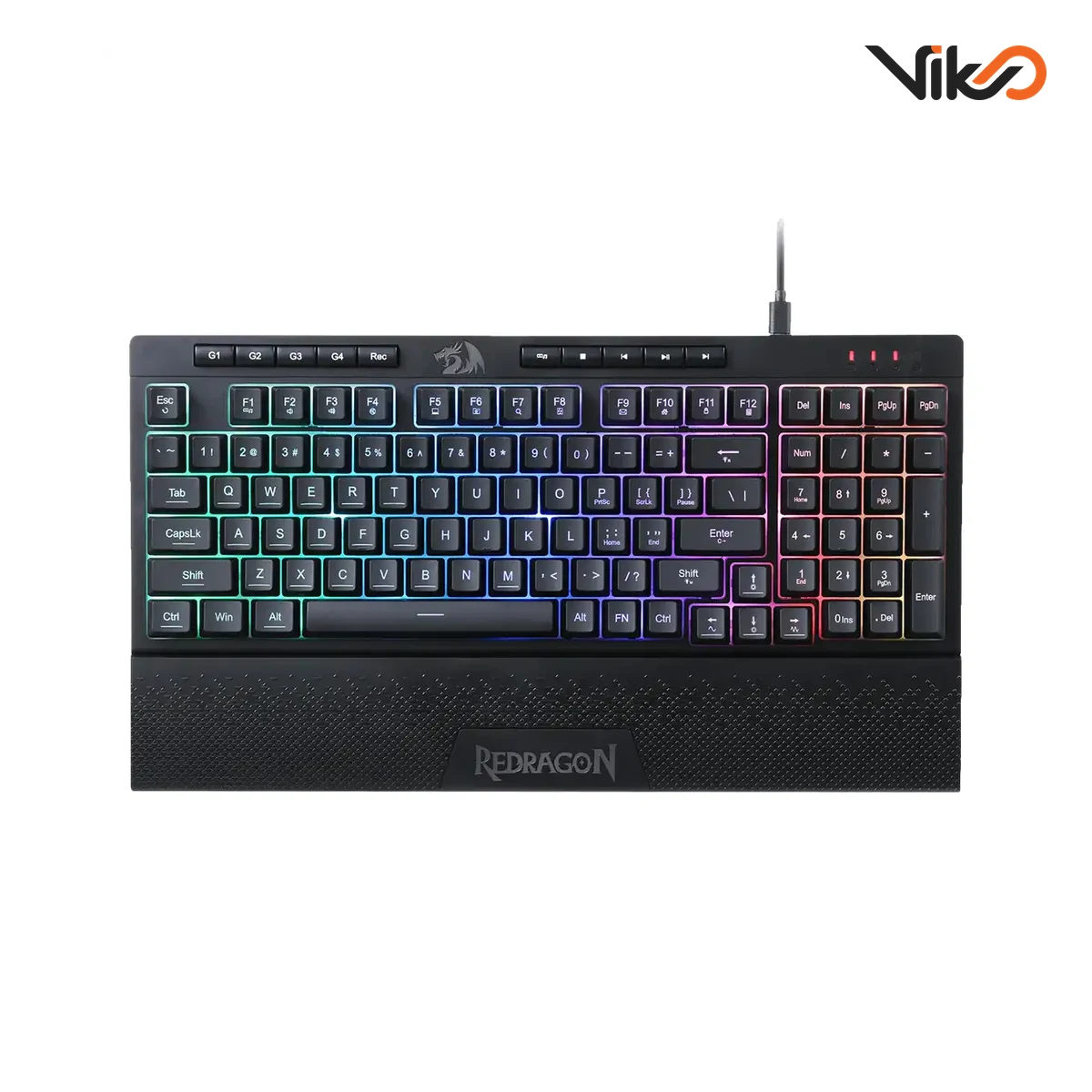 کیبورد گیمینگ ردراگون مدل SHIVA K515 RGB
