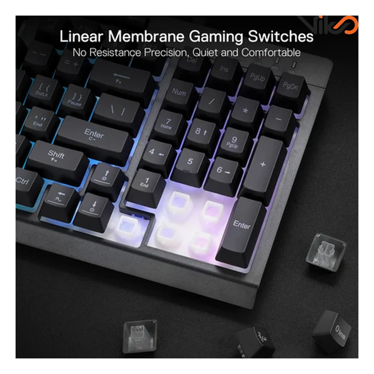 کیبورد گیمینگ ردراگون مدل SHIVA K515 RGB