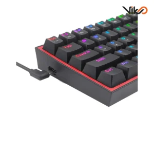 کیبورد گیمینگ ردراگون مدل FIZZ K617 RGB
